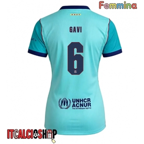 Barcelona Paez Gavi #6 Terza Maglia Femmina 2026-27 Manica Corta